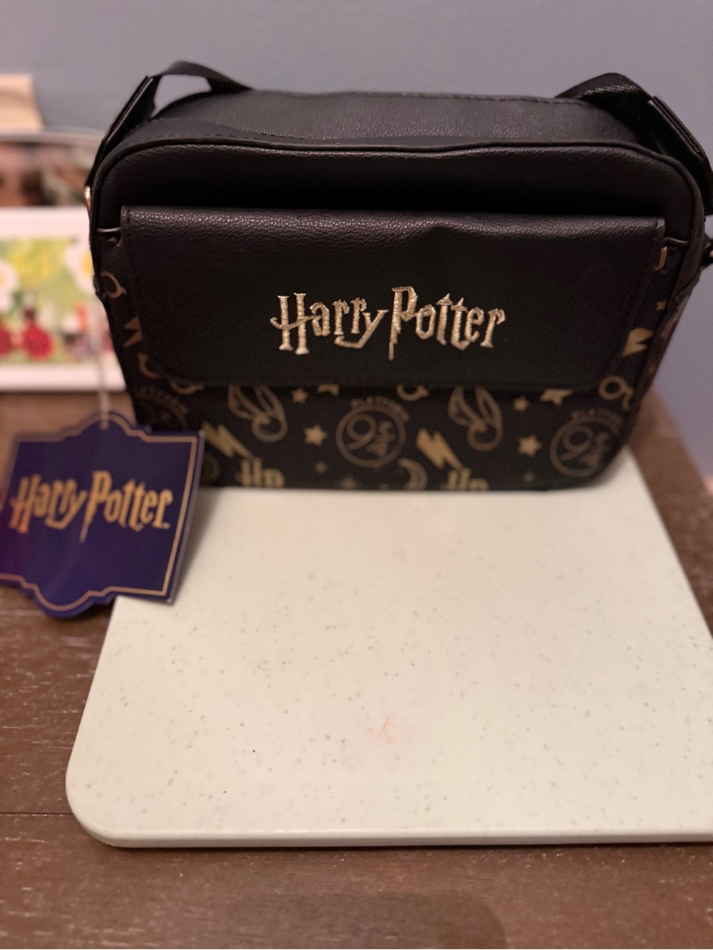 Primark Harry Potter Black Crossbody Bag - Licensed Messenger